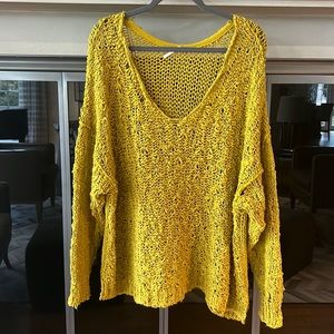 Free People Loose Knit Sweater Size Large